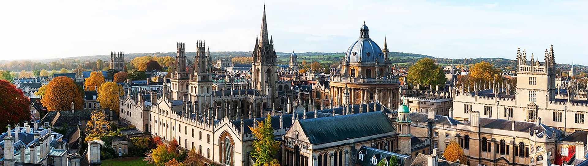 Oxford aerial view
